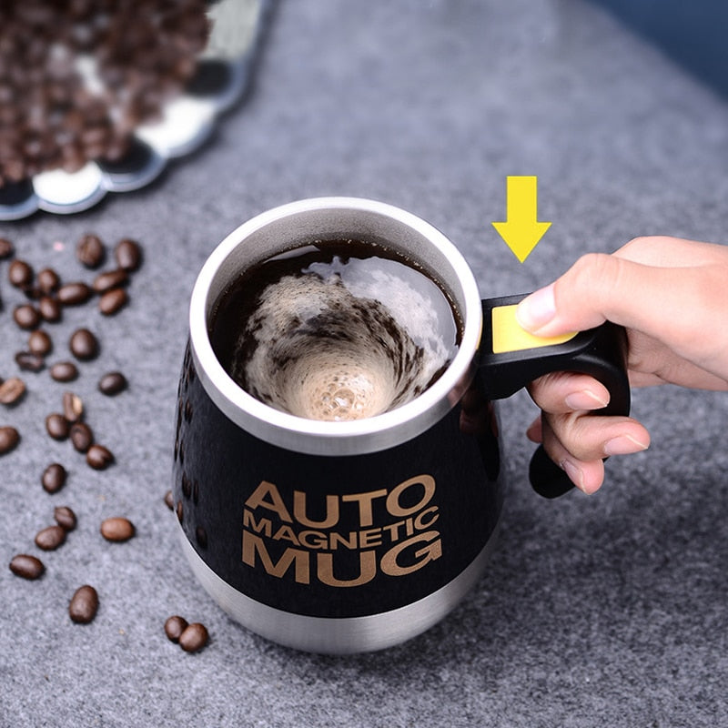 Self Stirring Magnetic Mug